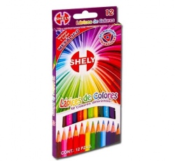 Colores Shely 12 Pza Largos