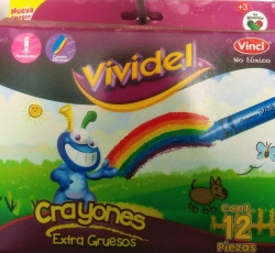 Crayones Vividel