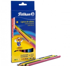 Colores Pelikan 12 Pza Largos