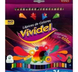 Colores Vividel 24 Pza